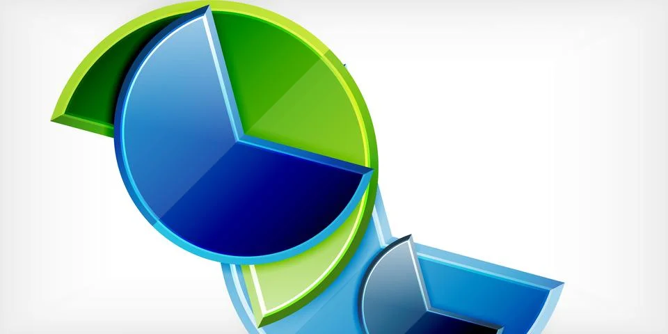 Trendy round shapes with triangular angle design element. Vector Illustration Ilustração Stock