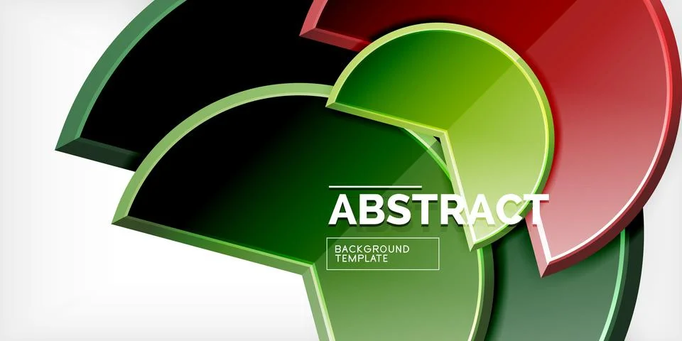 Trendy round shapes with triangular angle design element. Vector Illustration 스톡 일러스트