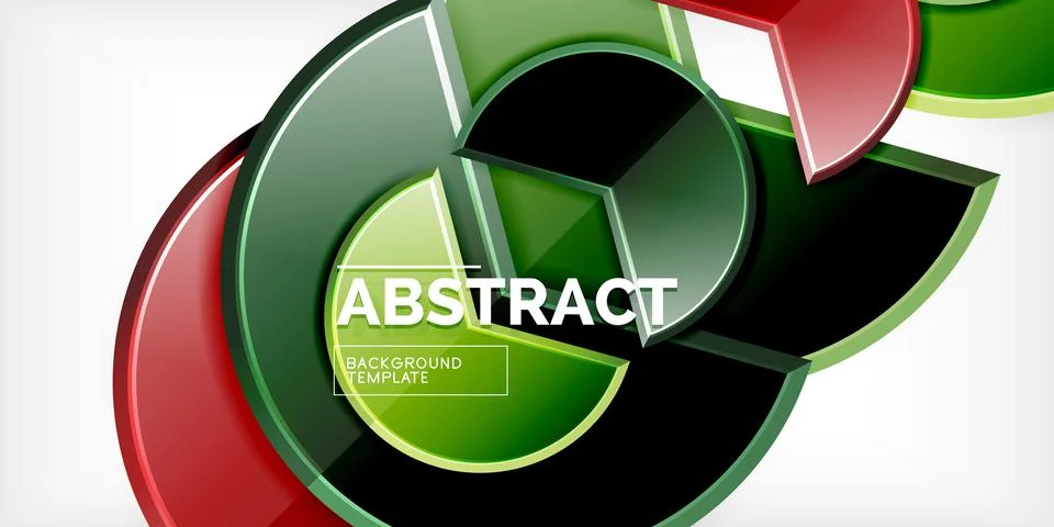 Trendy round shapes with triangular angle design element. Vector Illustration 스톡 일러스트
