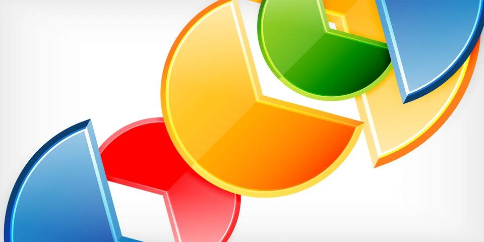 Trendy round shapes with triangular angle design element. Vector Illustration Illustrazione stock