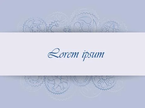 Trendy save the date card Stock Illustration