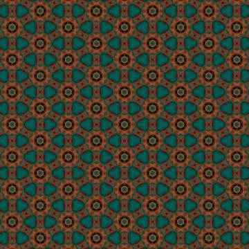 Trendy seamless Floral Pattern background. geometric intersecting striped ill Stock Illustration