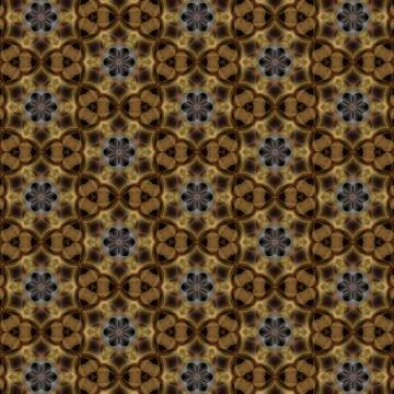 Trendy seamless Floral Pattern background. geometric intersecting striped ill Stock Illustration
