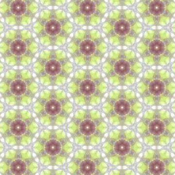 Trendy seamless Floral Pattern background. geometric intersecting striped ill Stock-Illustration