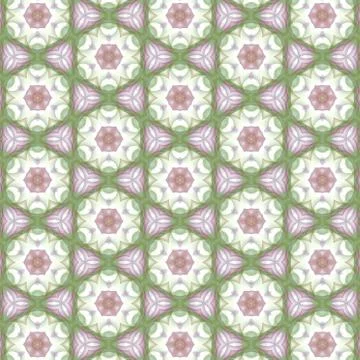 Trendy seamless Floral Pattern background. geometric intersecting striped ill Stock Illustration