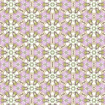 Trendy seamless Floral Pattern background. geometric intersecting striped ill Illustrazione stock