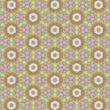 Trendy seamless Floral Pattern background. geometric intersecting striped ill Illustrazione stock