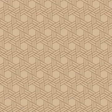 Trendy seamless geometric pattern design. All over design. Illustrazione stock