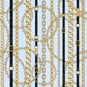 Trendy seamless pattern Illustrazione stock