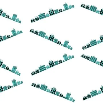 Trendy seamless pattern Stock Illustration