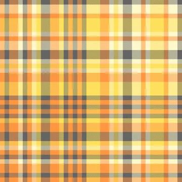 Trendy seamless plaid pattern with warm color scheme. Ideal for textile desig Stock Illustration