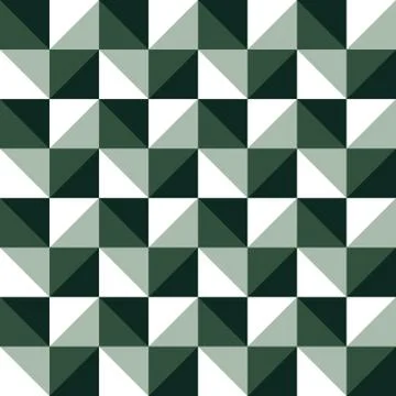 Trendy simple chess triangle illustration. Creative, luxury painting color style Stock Illustration