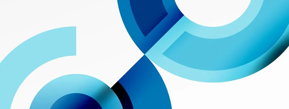 Trendy simple circle abstract background. Vector Illustration For Wallpaper Stock Illustration
