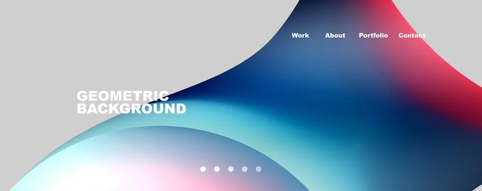 Trendy simple circle gradient abstract background. Vector Illustration For Illustrazione stock
