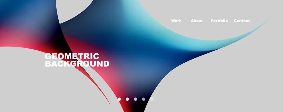 Trendy simple circle gradient abstract background. Vector Illustration For 스톡 일러스트