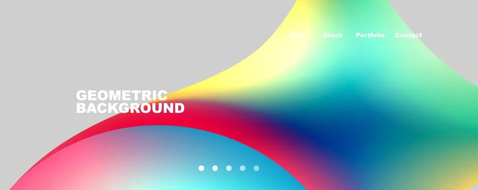 Trendy simple circle gradient abstract background. Vector Illustration For Illustrazione stock