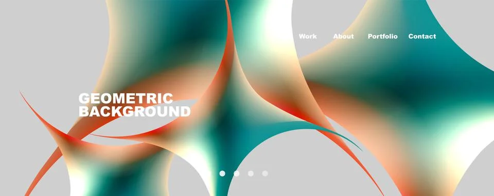 Trendy simple circle gradient abstract background. Vector Illustration For Illustrazione stock