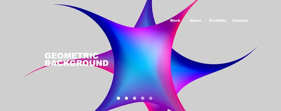 Trendy simple circle gradient abstract background. Vector Illustration For Stock Illustration