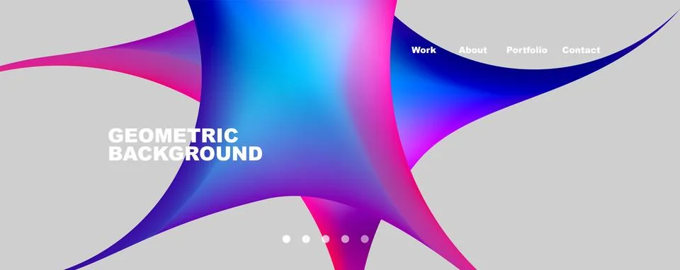 Trendy simple circle gradient abstract background. Vector Illustration For Stock Illustration