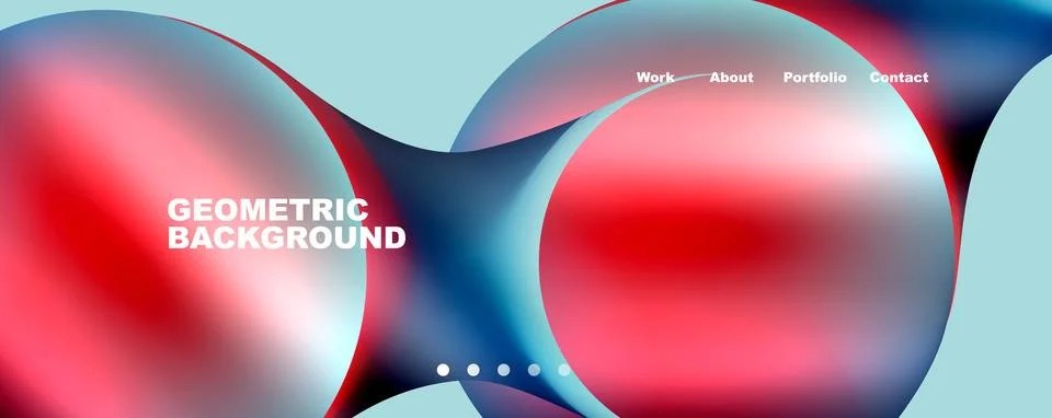 Trendy simple circle gradient abstract background. Vector Illustration For Illustrazione stock