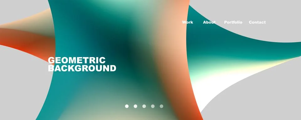 Trendy simple circle gradient abstract background. Vector Illustration For Illustrazione stock