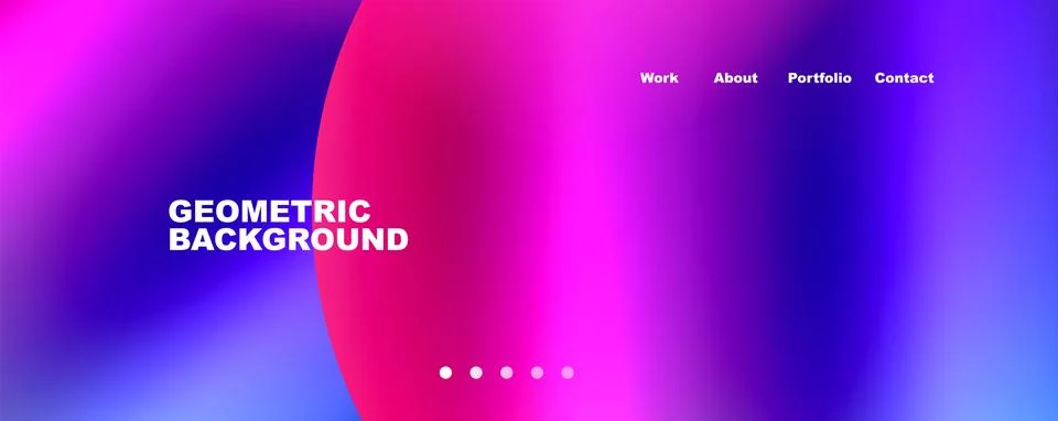 Trendy simple circle gradient abstract background. Vector Illustration For イラスト素材