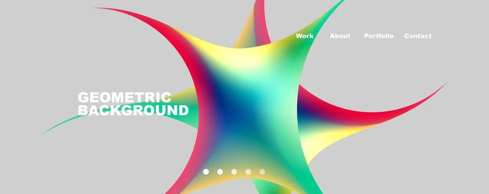 Trendy simple circle gradient abstract background. Vector Illustration For 스톡 일러스트