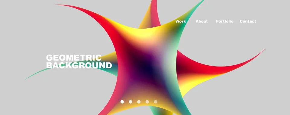 Trendy simple circle gradient abstract background. Vector Illustration For Illustrazione stock
