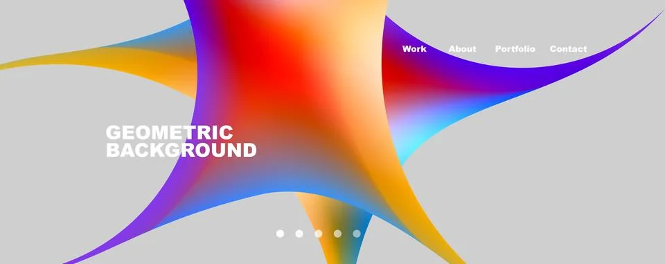 Trendy simple circle gradient abstract background. Vector Illustration For 스톡 일러스트