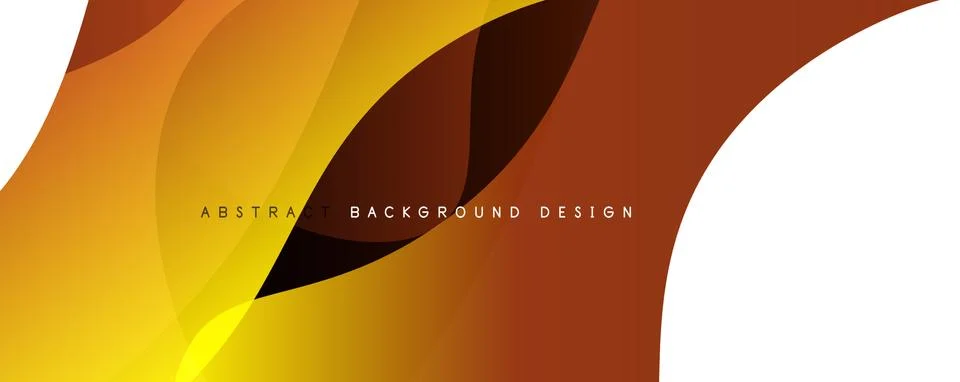 Trendy simple fluid color gradient abstract background with dynamic wave line Illustrazione stock
