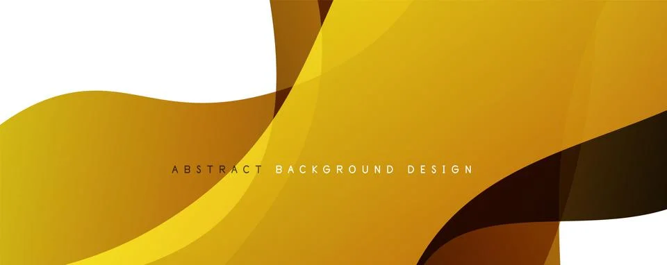 Trendy simple fluid color gradient abstract background with dynamic wave line イラスト素材