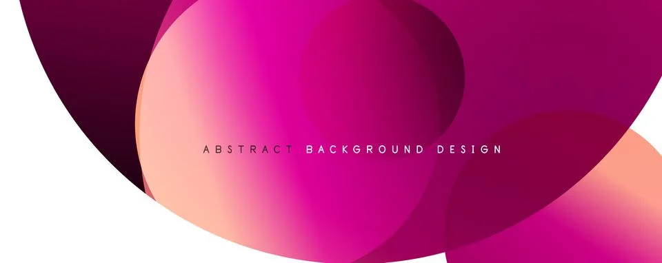 Trendy simple fluid color gradient abstract background. Mixing of colors and Stock Illustration