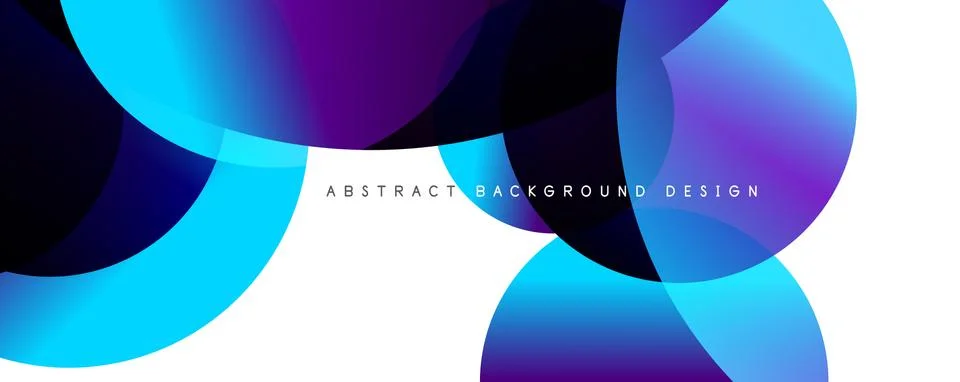 Trendy simple fluid color gradient abstract background. Mixing of colors and Stock Illustration