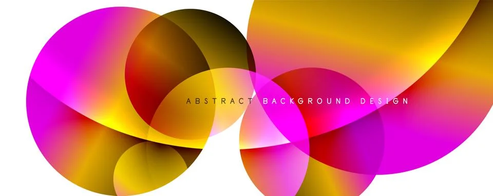 Trendy simple fluid color gradient abstract background. Mixing of colors and Stock Illustration