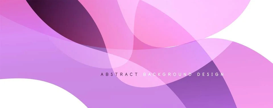 Trendy simple fluid color gradient abstract background with dynamic wave line イラスト素材