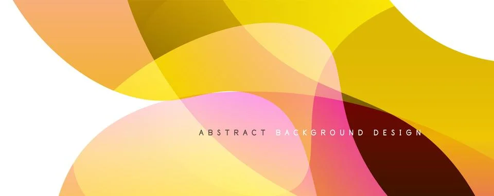 Trendy simple fluid color gradient abstract background with dynamic wave line Illustrazione stock