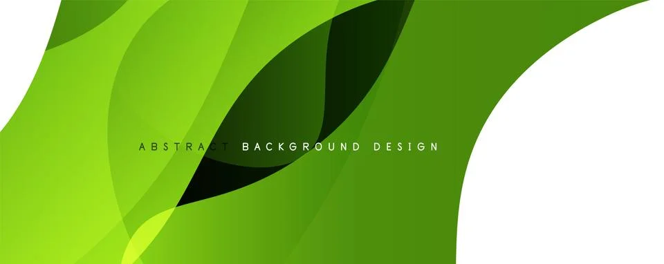 Trendy simple fluid color gradient abstract background with dynamic wave line Stock Illustration