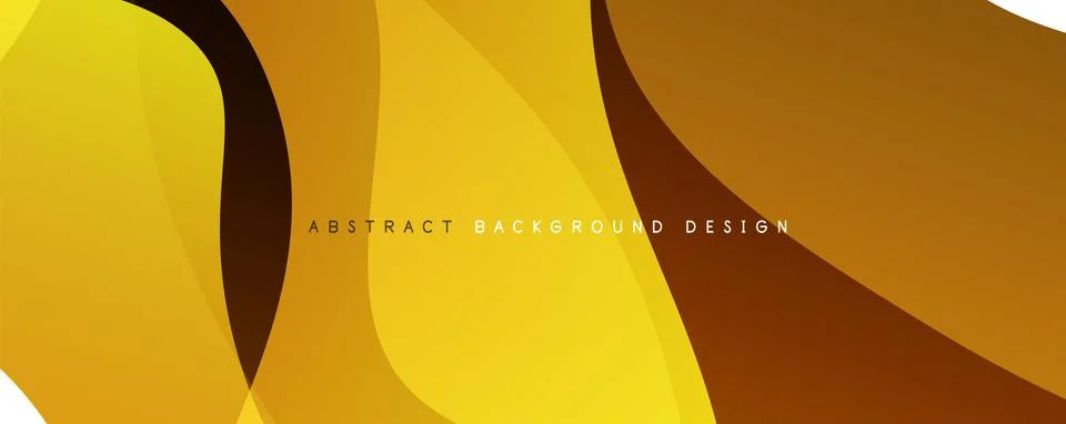 Trendy simple fluid color gradient abstract background with dynamic wave line Illustrazione stock