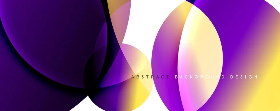 Trendy simple fluid color gradient abstract background. Mixing of colors and Stock Illustration