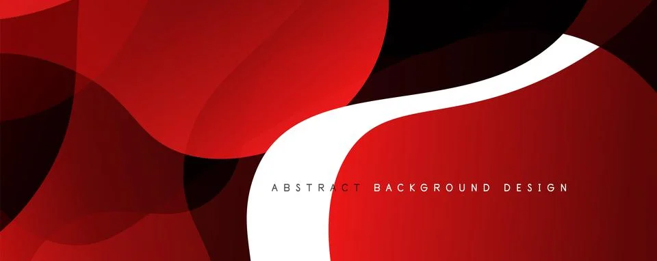 Trendy simple fluid color gradient abstract background with dynamic wave line Stock Illustration