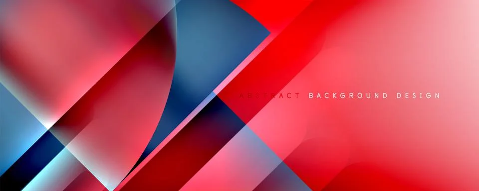 Trendy simple fluid color gradient abstract background with dynamic line effect Stockillustratie