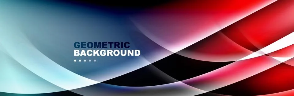Trendy simple fluid color gradient abstract background with dynamic wave line Illustrazione stock