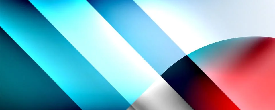 Trendy simple fluid color gradient abstract background with dynamic line effect イラスト素材