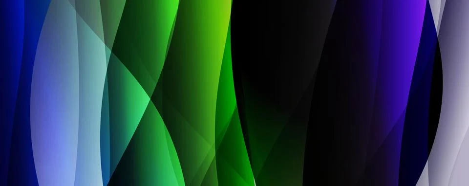 Trendy simple fluid color gradient abstract background with dynamic wave line Illustrazione stock