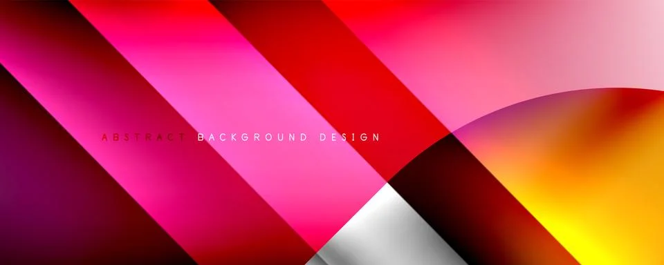 Trendy simple fluid color gradient abstract background with dynamic line effect イラスト素材
