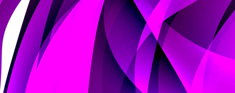 Trendy simple fluid color gradient abstract background with dynamic wave line Illustrazione stock
