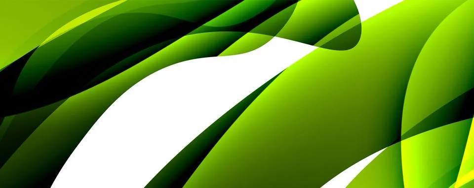 Trendy simple fluid color gradient abstract background with dynamic wave line Illustrazione stock