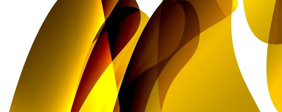 Trendy simple fluid color gradient abstract background with dynamic wave line Stock Illustration