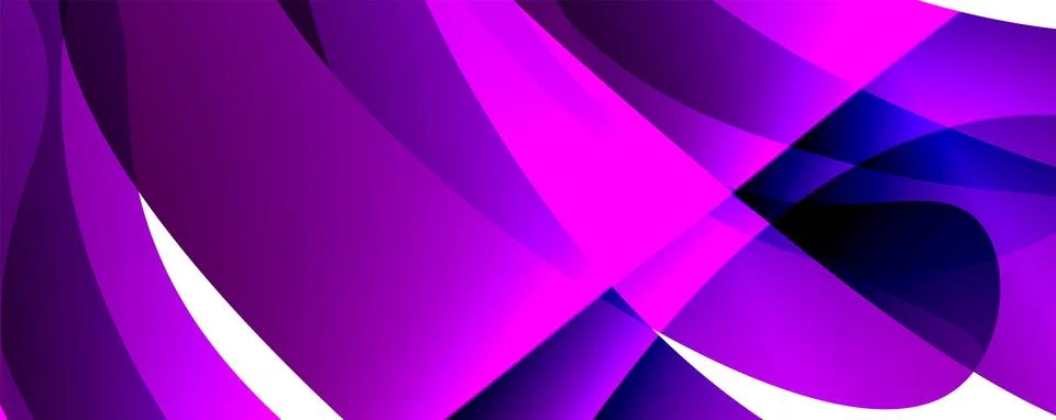 Trendy simple fluid color gradient abstract background with dynamic wave line Illustrazione stock