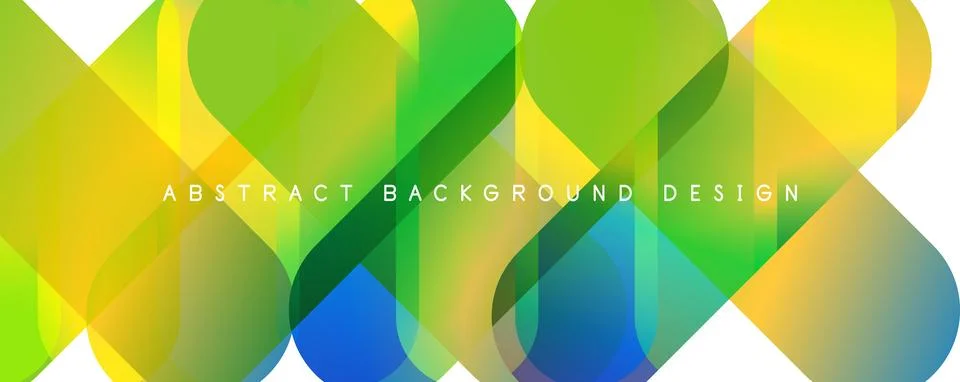 Trendy simple fluid color gradient abstract background with circles and shapes Illustrazione stock